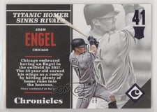 2017 Panini Chronicles Rookies Purple 19/99 Adam Engel #143 z6b