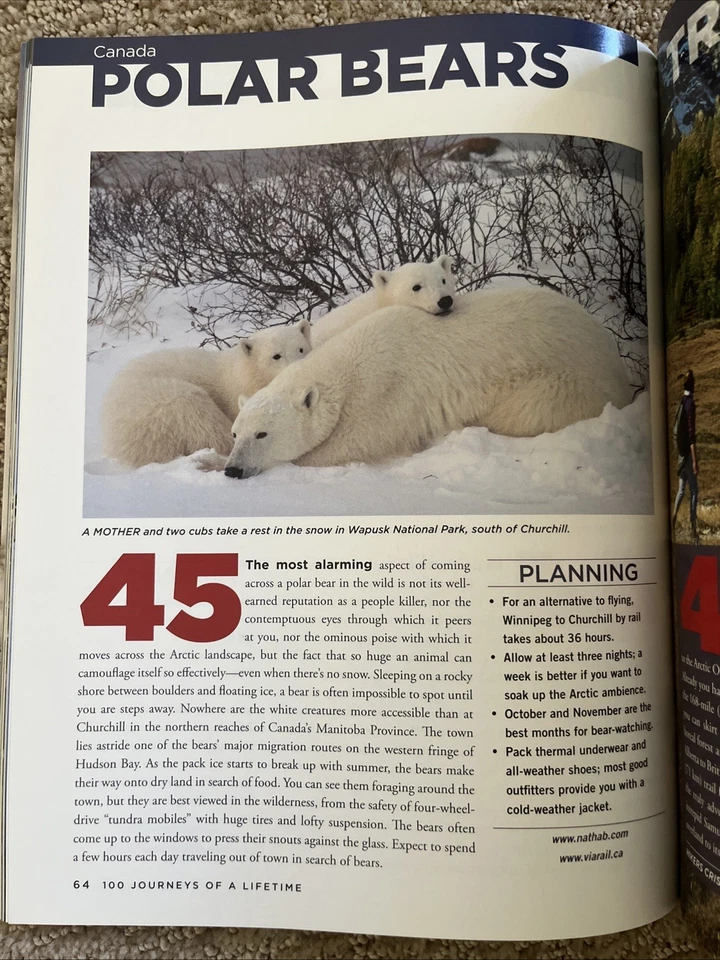 National Geographic 100 Journeys of a Lifetime Dream Vacations - Image 3 of 4