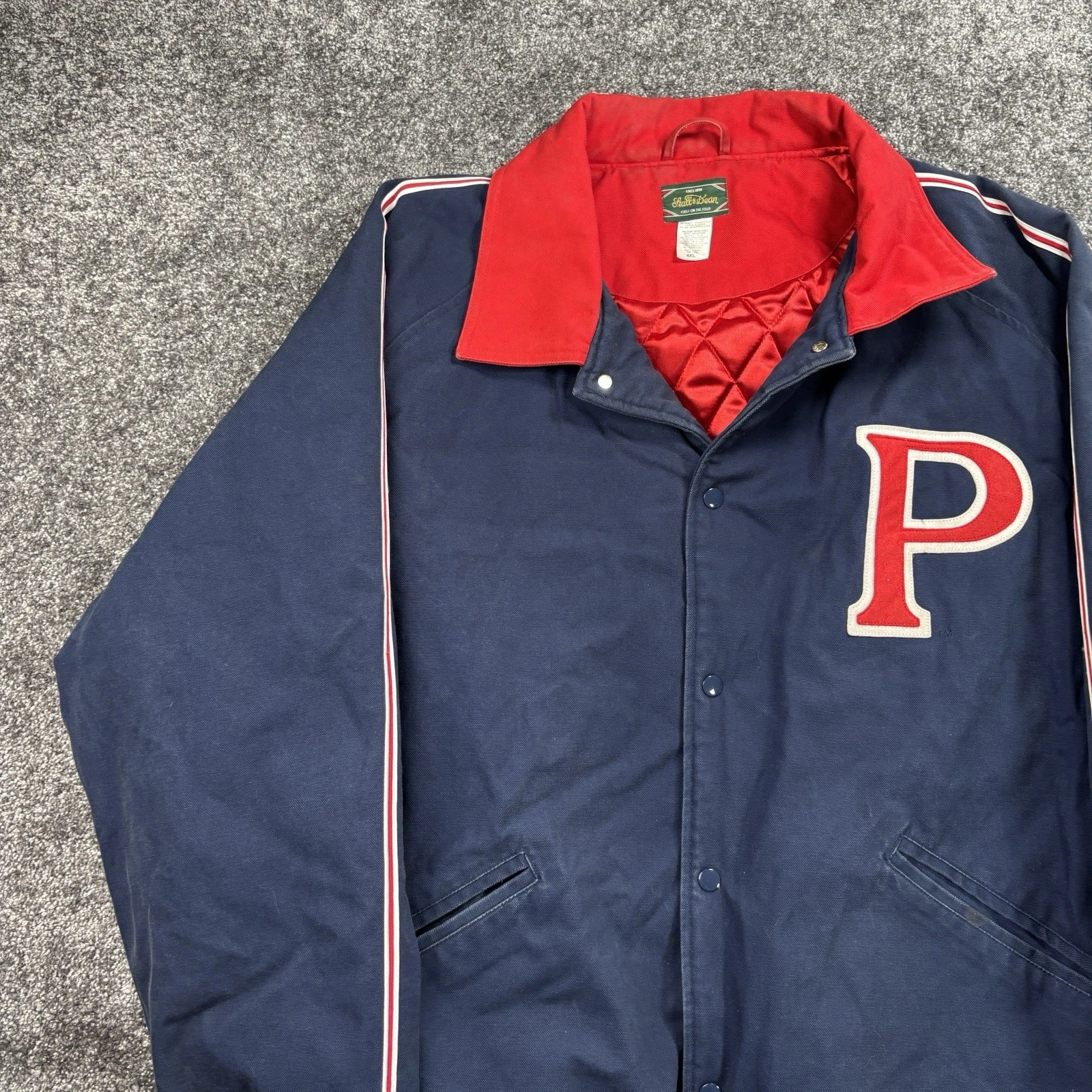 Vintage Stall & Dean University Of Pennsylvania Penn Ivy League Jacket Size 4XL - product detail image 2