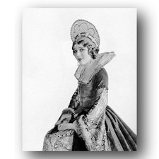 Mary Pickford Photo 8x10 Silent Film Star Portrait Glamour Still