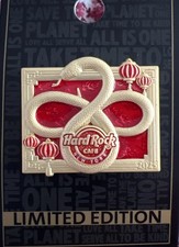 2025 HARD ROCK CAFE NEW YORK 3D CHINESE LUNAR NEW YEAR OF THE SNAKE LE PIN