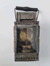 alte Karbidlampe Bahnlampe Zugführer Grubenlampe antik guter Zustand Laterne