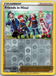 Friends in Hisui 130/159 Crown Zenith Reverse Holo Uncommon Trainer