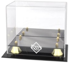 Tampa Bay Rays Golden Classic Logo Mini Helmet Case - Fanatics