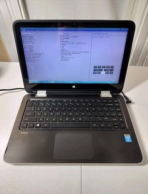 HP Pavilion X360 Touchscreen Intel Core i3-4030U 4GB RAM 500GB HDD Windows 10