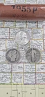 [3 Silver Coin LOT] " Vintage Estate Coin Auction" Over 1/2  Oz Pure Silver