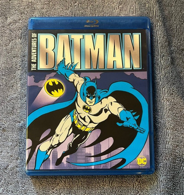 The Adventures of Batman (Blu-ray, 1968) Animated 2-Disc Set Pre-Owned Very Good