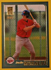 2001 Topps Traded & Rookies #T235 Justin Morneau Rookie E1