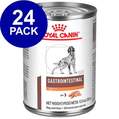 Royal Canin Gastro Intestinal Low Fat Loaf Canned Wet Dog Food 6, 12 or 24 Cans