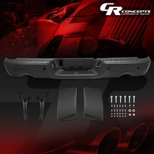 Rear Step Bumper w/ Sensor & Dual exhaust Hole for 2009-2018 Ram 1500 2500 3500