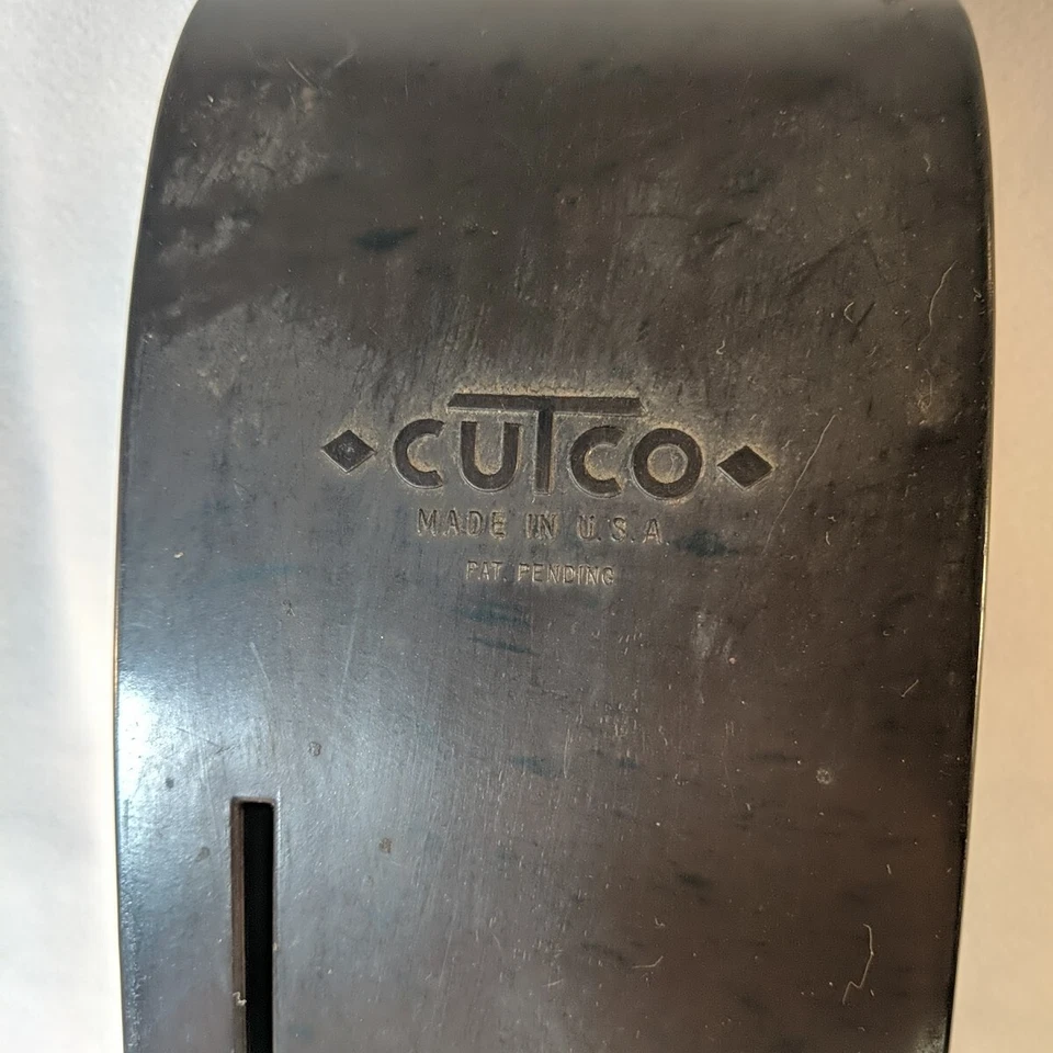 Vintage Cutco Knife Holder Wall Mount Tray Drawer 4 Slot Brown USA Made - Image 2 of 4