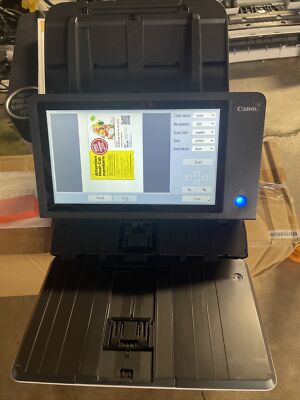 Canon imageFORMULA ScanFront 400 Networked Document Scanner with Scan Count 166