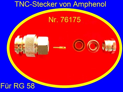 HF- Steckverbinder TNC Stecker & Buchsen Elektronik & Messtechnik Funkamateure