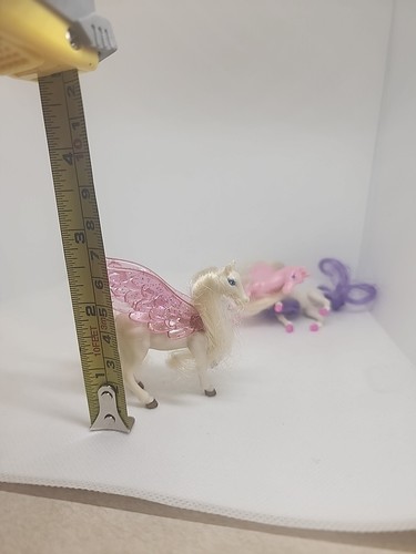 Barbie Magic Of Pegasus Magical Rosa Lila Flügel Pferd Lot Einhorn Mini Figur - Bild 15 von 15