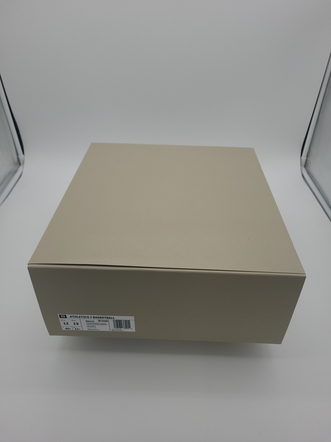 Adidas I Basketball x Fear of God Athletics Mid Carbon Sesame Men's Size 12 NEW thumbnail 7