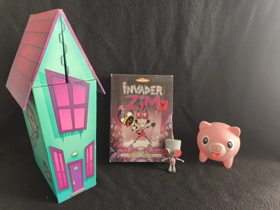 INVADER ZIM HOUSE BOX SET GIR PIGGY OF DOOM COMPLETE DVD SET - Image 2 of 4