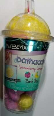 Alex Spa Bathaccino Strawberry Lemonade Bath Barista Mix 8 Piece Set Brand New