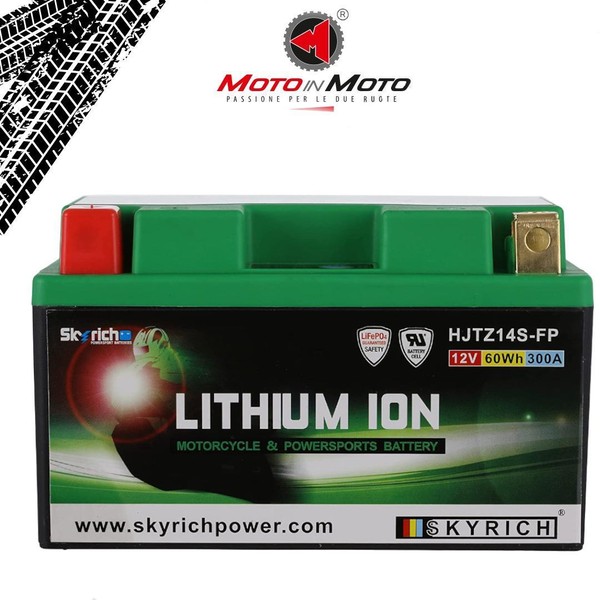 Batterie Skyrich Lithium HJTZ14S-FP FüR 1290 Super Adventure 2015 2016 2017-image