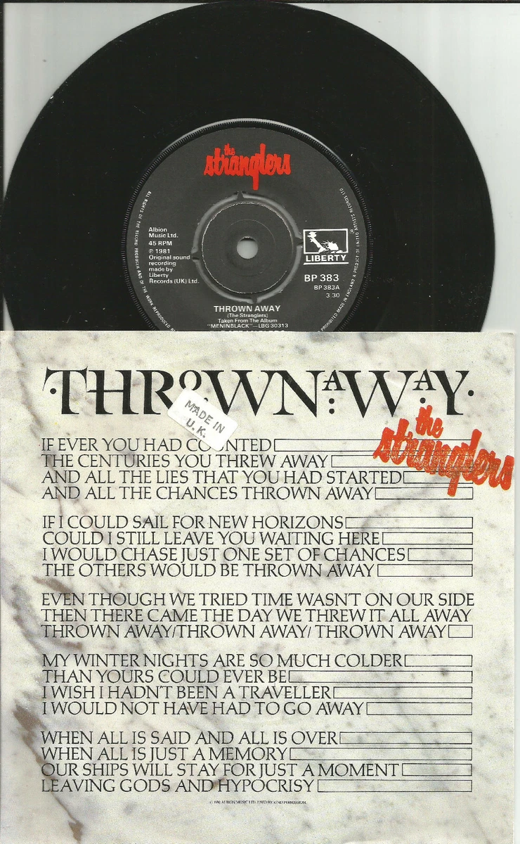 The Stranglers Single Vinyl Records for sale | eBay