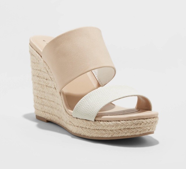 a Day Womens Sandals Adelina Wedge Pump 