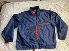 Vintage Old Navy Windbreaker Navy Large