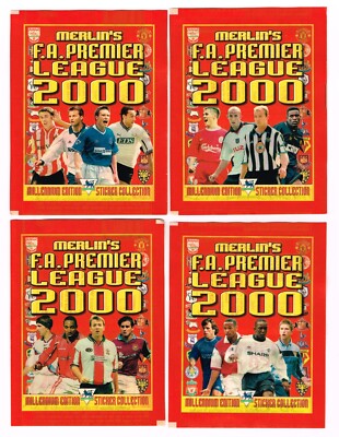 Merlin Premier League 2000 · Millennium Edition · Album Stickers 185-358  UK