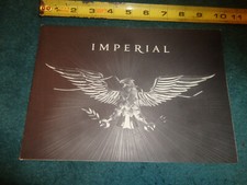1959 Chrysler Imperial Sales Brochure Original Dealership Folder