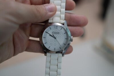 Super Cute Coach CA 69.3 14.0706 White Plasic Band  display picture 1
