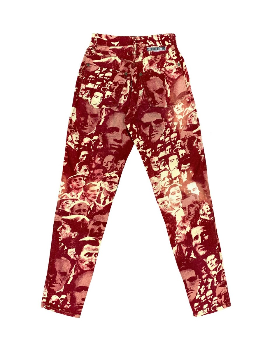 希少ビンテージ保管美品）Jean Paul Gaultier CAMOUFLA Jean Paul Gaultier Vintage 90's Face Camo Denim Jeans | eBay