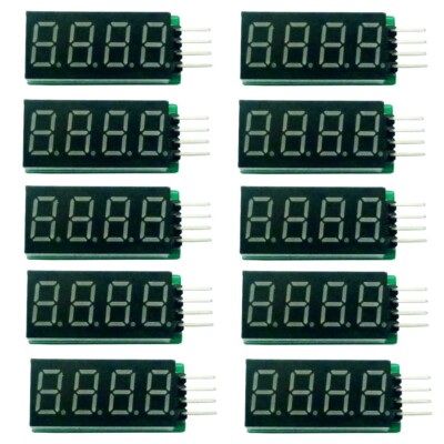 4 bit 7-Seg I2C LED Display IIC Digital Tube Module for arduiuo  MEGA2560