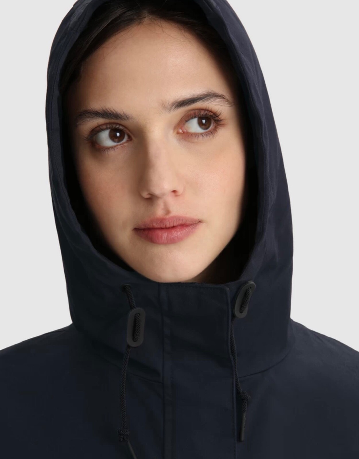 WOOLRICH WOMEN'S LILAC HOODED JACKET 