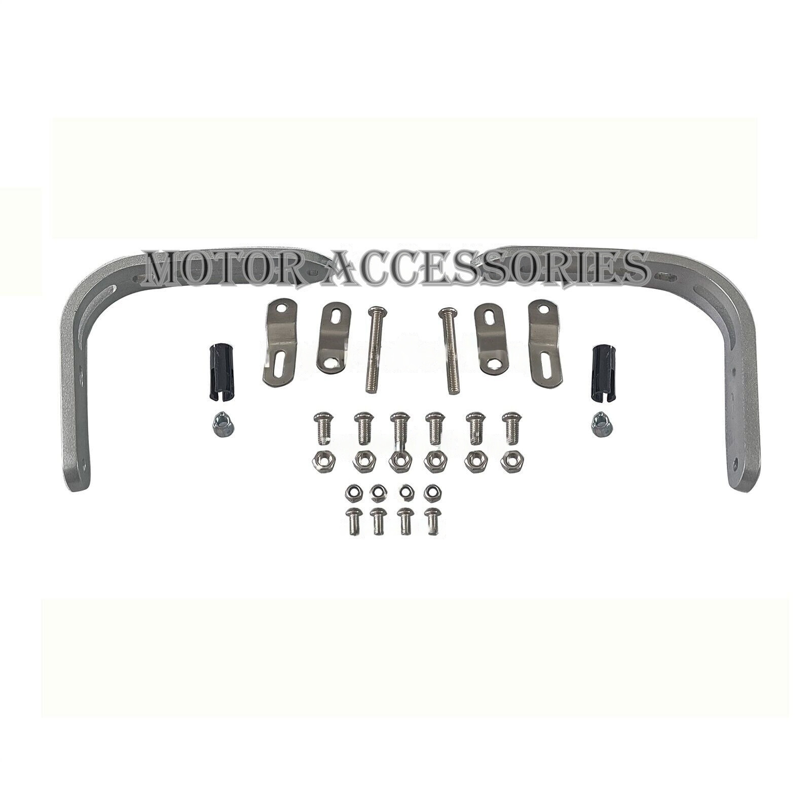 Fit For Royal Enfield Himalayan & Scram 411 Tinted Red Color Hand Guard Kit