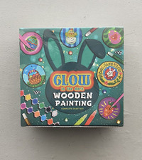 klmars Easter Glow in the Dark Wooden Paining Kids Craft Kit