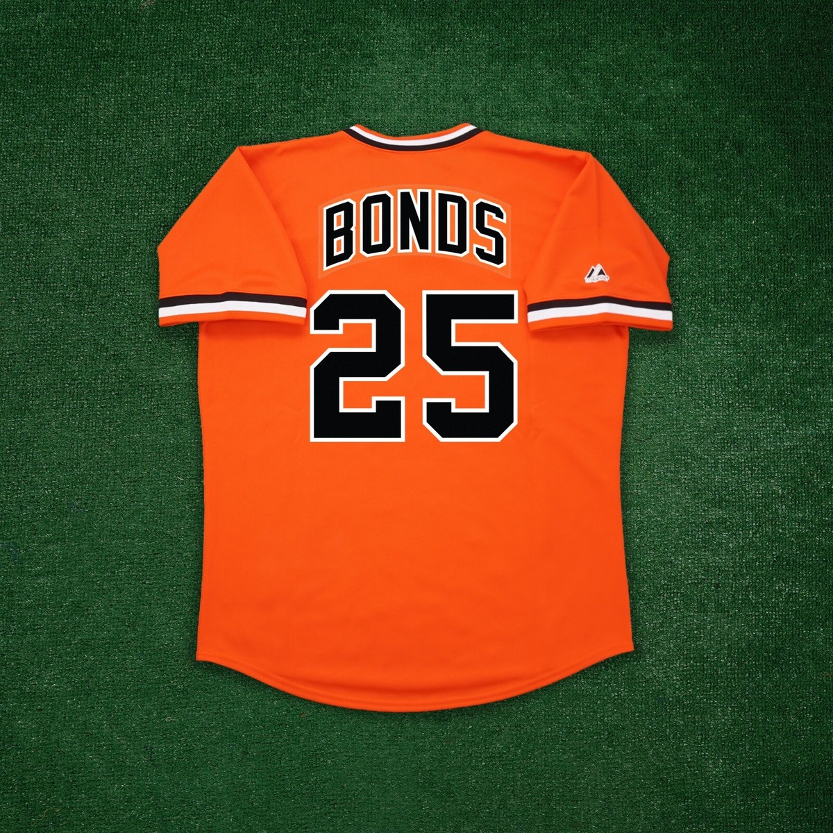 Barry Bonds 1978 San Francisco Giants Cooperstown Men's Alt Orange