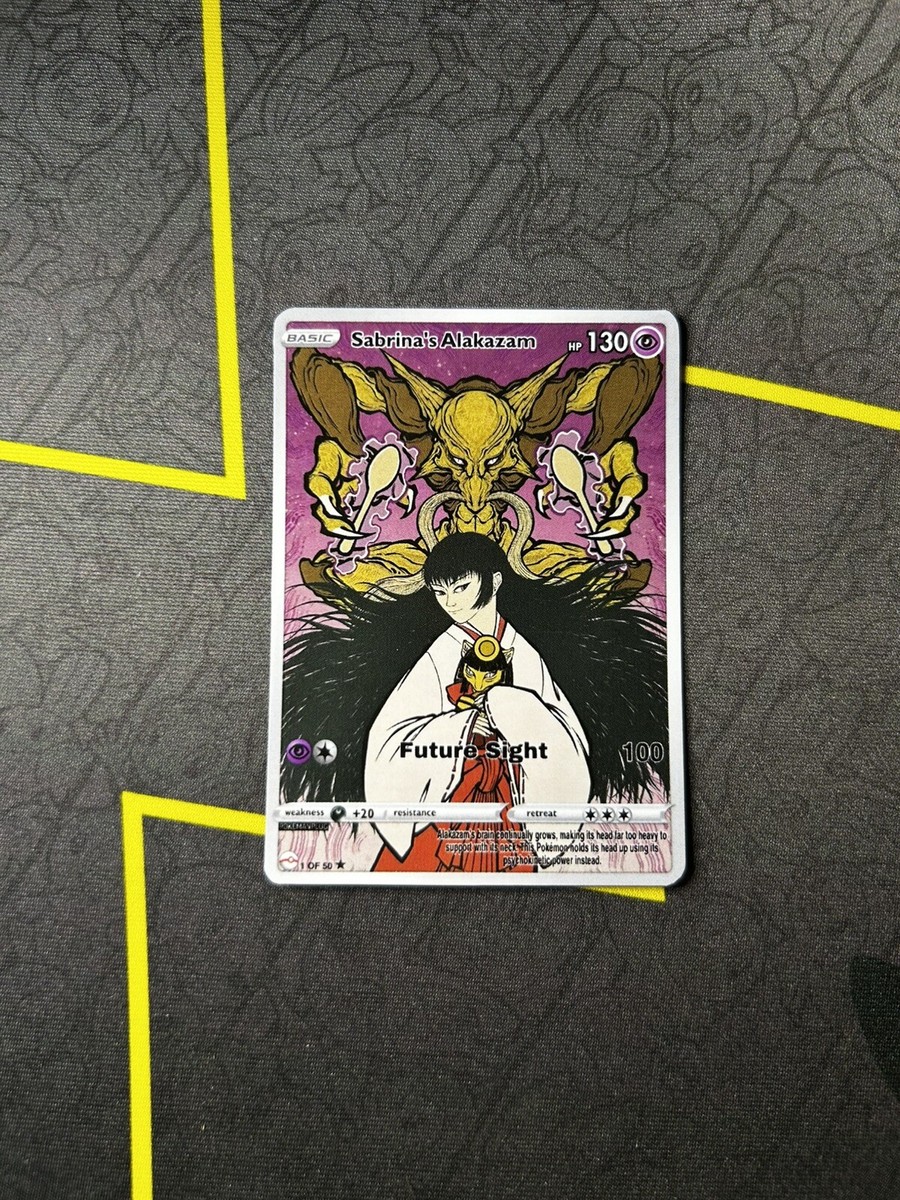 Sabrina's Alakazam POKEMANPLUG Pokemon Card Non Holo (NonTcg) 1 of