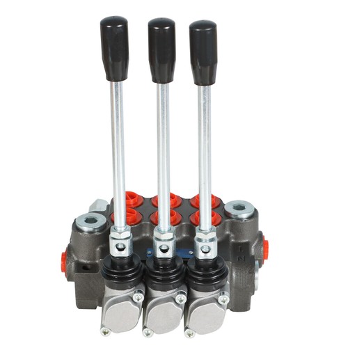 Hydraulic Directional Control Valve 3 Spool 13GPM BSPP Interface New - Picture 7 of 19