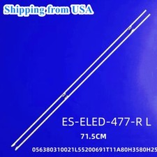 NEW LED Strips 2 For Sony XBR-65X850D ASSY 16 S065 BC PLAN2 760.01P1R.0001 0003