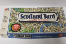 Scotland Yard By Milton Bradley made in USA 1985 parts/display P35