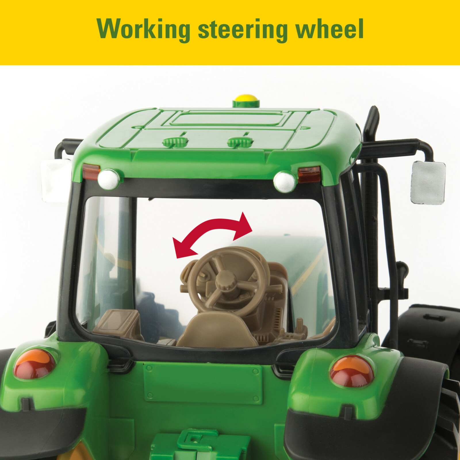 john deere big farm lights and sounds tractor