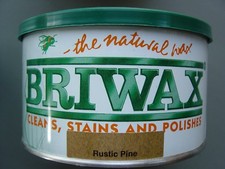 Briwax------ TOLUOL FREI----- 370 g Rustic Pine - KIEFER Pflegewachs-Antikwachs