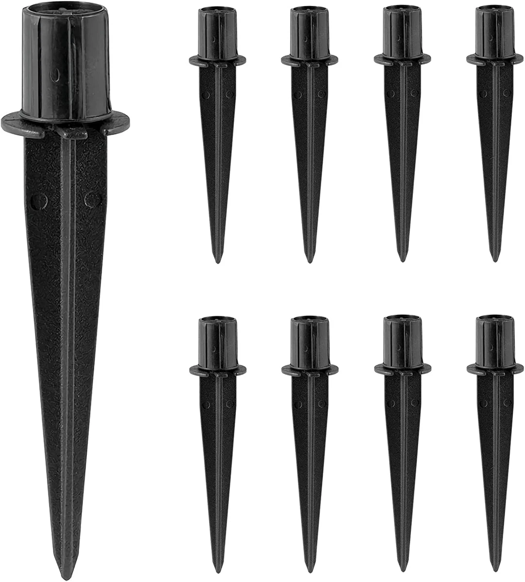 Metal stake solar lights deals