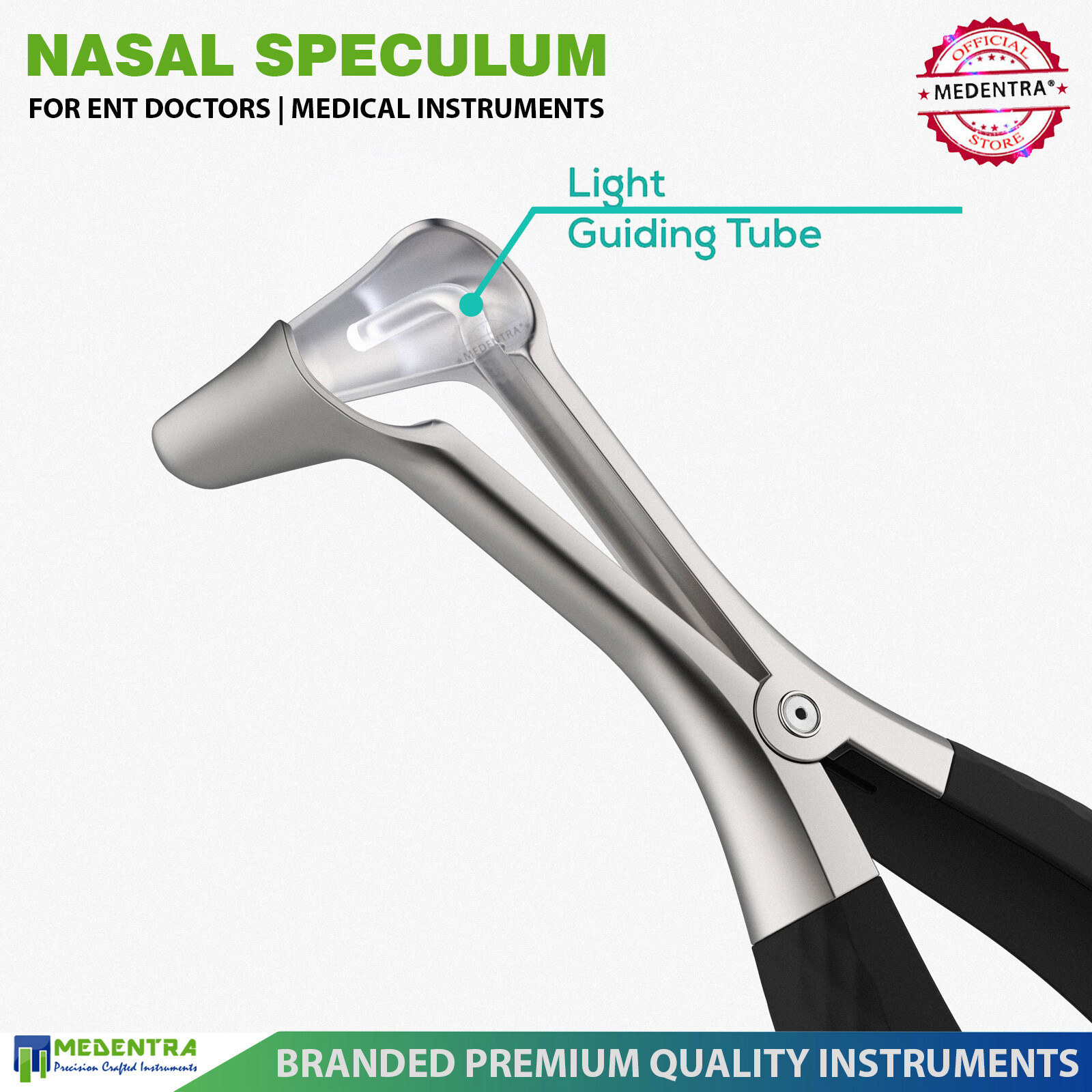 Nasal Speculum EAR AND NOSE EXAMINATION MEDICAL LED Diagnostic Specula