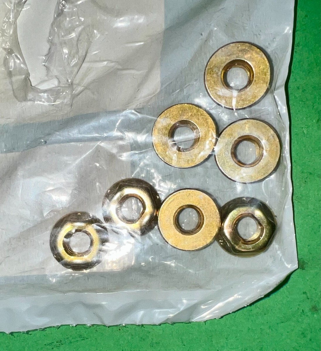 Arctic Cat OEM flg top hex lock nut 1/4-20 gr f z&y 8048-366 (pack