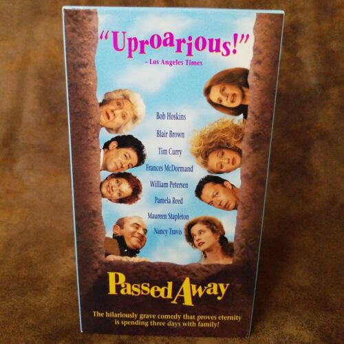  Passed Away (VHS, 1992) Tim Curry Frances McDormand Bob Hoskins - Picture 1 of 3