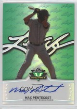 2014 Leaf Valiant Green Prismatic Max Pentecost #BA-MP1 Auto 0af