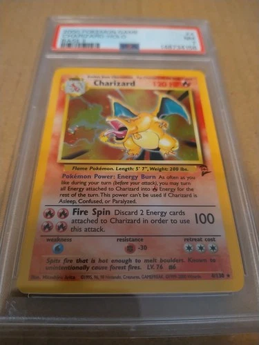 Pokémon TCG Charizard Base Set 2 Holo