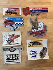 Vintage Snapon Sticker Lot With Misc Racing Stickers Included Vintage Snapon Sticker Lot With Misc Racing Stickers Included