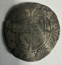 Elizabeth I Silver Halfgroat Twopence Tudor Hammered Coin 0.96g – Worn (A73)
