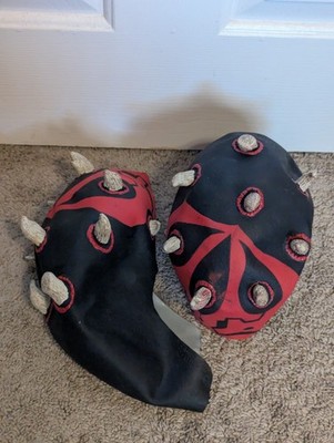 Lot of 2 Darth Maul Costume Hat/Helmet/Head Piece - Halloween Dress Up