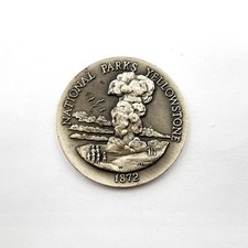 Longines Symphonette National Parks Yellowstone 1872 34g Sterling Medal